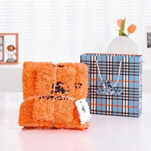 Luxury Designer Bath Towel Set Multicolor European Classic Plaid Letter Logo Embroidered Towel Absorbent Towel Quick Drying Beach Towel Gift Box