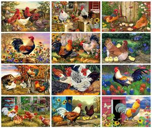 Evershine Diamond Painting Chicken Full Square Diamond Embroidery Animals Cross Stitch Kit Mosaic Rhinestone Art Home Decor1653380