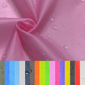 Tecido de tecido à prova d'água Tecido fino 190t Polyester Taffeta Pu Outdoor Pano para costurar Cortina de chuveiro da tenda de guarda -chuva forro por metros 230419