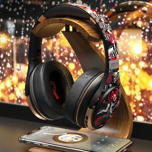 Cell Phone Earphones High Quality Gamer Wireless Bluetooth-compatible Headset Gaming Music Noise Reduction Headphones With Microphone For PC/PS4 YQ231120