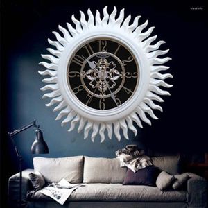 Wall Clocks Clock Digital Nordic Bathroom Vintage Watch Modern Big Luxury Desk Reloj Mesa Industrial Style Home Decor FXP