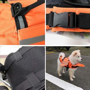 Dog Apparel Praktische Schwimmweste für Haustiere, leichter Sicherheits-Badeanzug mit magischem Aufkleber, waschbar für den Sommer