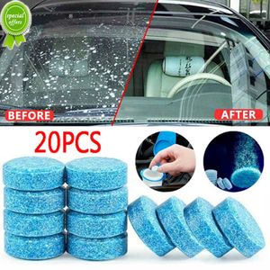Windshield Solid Cleaner Car Windscreen Wiper Effervescent Tablets 5 10 20pcs Glass Toilet Washer Spray Cleaner Car Accessories