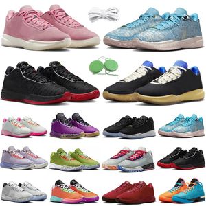 LeBrons 20s 20s Scarpe da basket da pallacanestro All Star Liverpool Racer Blue Blue Black Gold Violet Frost Young Heirs Violet Frost Time Machine Machine Pink Men Sports Sports Sneakers