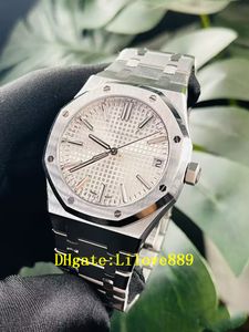 Mens Watch Designer Luxury 15510ST Automatic Movement CALIBRE 4302 Watches Size 41MM 904L Stainless Steel Strap Waterproof Sapphire