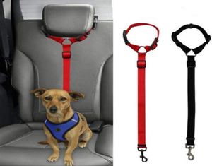 Hund Auto Sitzbezüge Zeug Praktische Katze Leine Geschirr Gurt Kinderwagen Reise Clip Träger Leine Gürtel Haustier Sicherheit Einstellbar329q9172514