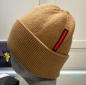 Skull Winter Unisex Hat Cashmere Letters Casual Outdoor Bonnet Knit Hats Fashion Bucket Hat