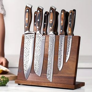 1pc, Magnetic Knife Block Holder Rack, Home Kitchen Magnetic Stands With Strong Enhanced Magnets, Multifunctional Storage Knife Holder (Knife Not Included)