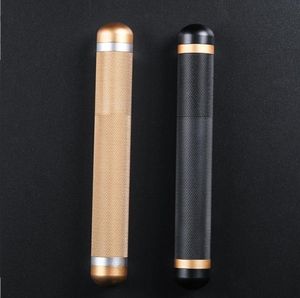 Smoking Pipes Aluminum alloy cigar tube cigar moisturizing tube