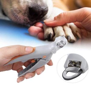 ペットネイルクリッパーハサミペットドッグ猫ネイルトゥークローシザーLEDライトネイルトリマーキャッツドッグ犬犬じゃがみ動物ペット用品2207459564