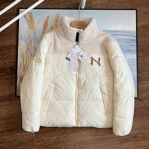 Jackets High Version MLB August Winterpaare Trendy Casual Vielseitiger Lammwollmantel MLB NY Pilot gestenkt