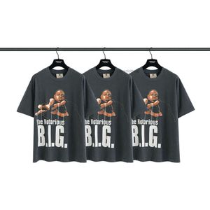 Tees Tees T-shirts Fashion Odzież Vintage Big Justin Bieber's Jesus in Czyściec mgła luźna luksusowy projektant High Street Short Sleeve T męskie kobiety