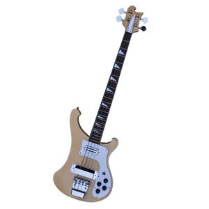 4 Strings Original Wood Color Wood Bass Guitar With Rosewood Fingboard Oferece logotipo/cor personalizada