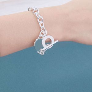 bransoletka T Bangle T Pleted T Peach Heart Bransoleta Bransoletka Lekka luksusowa wszechstronna bransoletka moda popularna bransoletka