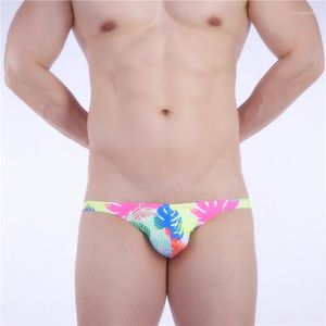 Herren Bademode M5 2023 Sommer Strand Sexy Druck Niedrige Taille Enge Männer Schwimmen Bikins Badehose Pool Badeanzüge Kleine Größe