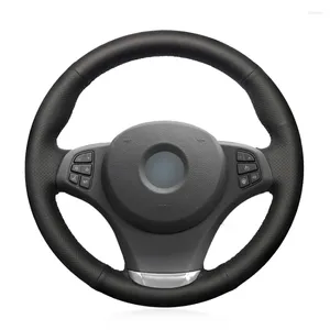 Coprivolante cucito a mano antiscivolo durevole in microfibra Leathe copertura auto avvolgente per E83 X3 2003-2010 E53 X5 2004-2006