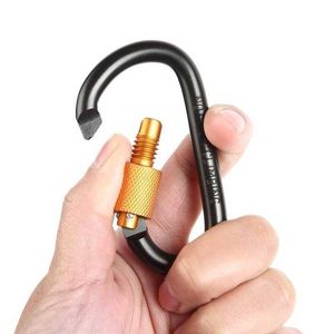 5 PCSCARABINERS Карабинер Кэвчан Аллуминиевый сплав D-Ring Buckle Spring Carabiner Snap Clip Clip Clycains Outdoor Camping Daily Использование P230420