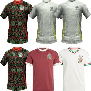 2023 2024 Retro México Camisa de Futebol Nacional Copa América Dos Santos A.VEGA 23 24 CHICHARITO LOZANO GUARDADO CARLOS VELA RAUL Homens Camisas de Futebol