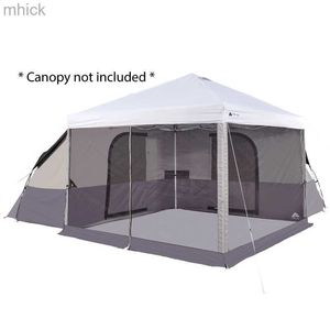 Tents and Shelters Ozark trail 8-person connect tent with screen balcony (straight standing canopy sold separately)