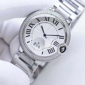 ELOJ MENWATCH Watches 42 mm Cartis Womenwatch Mocned Momanical Ruch Wodoodporny luksusowy Luksusowy na rękopis 904L Pasek ze stali nierdzewnej Montre AAA Jakość automatyczna