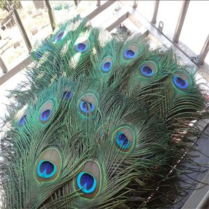 Diğer Etkinlik Partisi Malzemeleri 10 PCS Doğal Gerçek Peacock Feathers 2530cm1012inç Tüyler El Sanatları için Tüyler Takı için Düğün Tüyleri Dekorasyon Plumas 231118