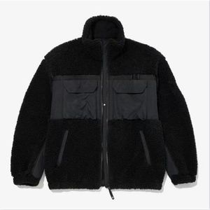 Designer Fleece Jacket Men's 2023 Outdoor Warm Windproof Men's Jacket Autumn Winter Cardigan Fleece Jacket Thickened Inner Coats High Quality