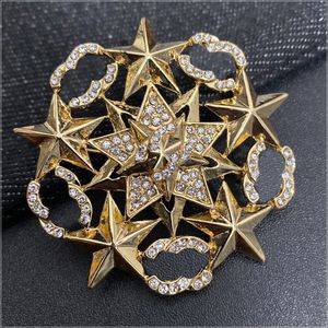 Spilla designer spilla per spille diamanta spille da pins 18k oro oro picchiati di gioielleria di gioielli di lussuoso abito di lusso abbigliamento per feste per feste per feste per gejerlry Accessori per le gelle accessori