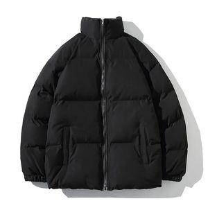 Chaquetas para hombres Chaqueta de invierno Hombres Parkas Espesar Abrigo cálido Hombre Stand Collar Color Sólido Casual Parka Mujer Moda Streetwear 5XL 231118