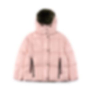 Piumino rosa da donna Parka Giacca invernale Moda Cappotto da donna Piumino Capispalla da donna Causale Streetwear