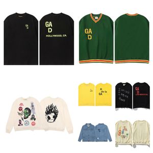 1：1デザイナースウェットシャツギャラリーDepr Gallery Dep Gallery Depotギャラリー借金スウェットシャツSudaderas Felpa Uomo Y2K Hoodie Pullover Sweet Sweat Shir