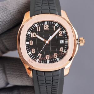 Herren Luxusdesigner Automatische mechanische Uhr 42mm Keramikring Süßigkeiten Farbe Gummi -Band wasserdichtes Saphirglas Modewache