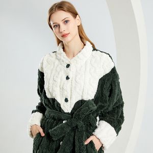 2023 new nightgown trouser suit women's Arctic velvet Europe and the United States can still wear outside the home suit