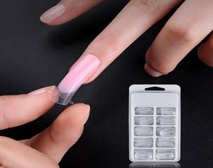 100PCS UNGHIE FINTE RAPIDO POLI DEL GEL DEL DEL DEL DEL DEL COSTRUTTORE DI STAMPO FORMA DI BARRETTA DI ESTENSIONE UV TIPS MANICURE CLIP POLIGEL ST4418965