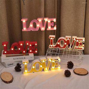 Love Neon Lights LED Sign Valentines Day Decor Wedding Room Bedroom Romantic Atmosphere Decorations Props Party Supplies272n