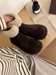 Botas de neve de designer de alta qualidade náilon apres botas de esqui gabardine botas femininas anti deslizamento grosso inverno botas de pele quente 35-40