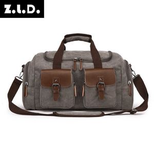 Stil Reisetasche Canvas Handtasche Reisegepäcktasche Herrentasche One Shoulder Messenger Bag 230420