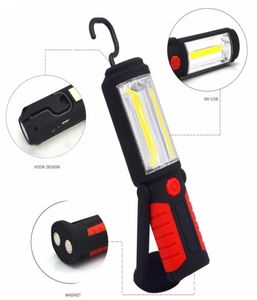 Powerful Portable 3000 Lumens COB LED Flashlight Magnetic Rechargeable Work Light 360 Degree Stand Hanging Torch Lamp For 220224208848192