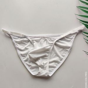 Underpants 2023 Brand Sexy Underwear Men Jockstrap Quick Dry Briefs Bikini Gay Man's Male Cuecas Penis Striped