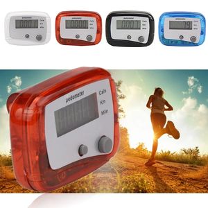 Contapassi LCD multifunzionale Contapassi Calorie Contachilometri Pedometro da passeggio Tasca digitale Clip Mini Accessorio da corsa