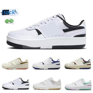 2024 Gamma Force Men Women Buty Buty Platforma Platforma Platforma Biała czarna zielona światła Bone Sail Team Game Royal Bronzine Mens Trainers Sports Snekaers Size