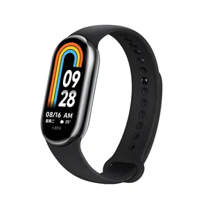 World Premiere Smart Watch Xiaomi Band 8 AMOLED 1.62" Screen Heart Rate Monitor Sports Blood Oxygen Fitness Bracelet Miband8