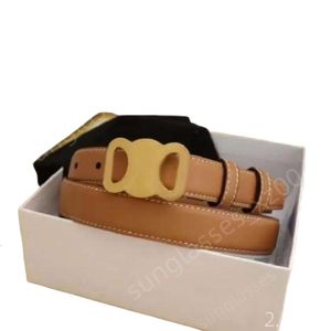 Celiene Belt Designer Top Quality Fashion Luxury Belt Metal Buckle Genuine Leather Women Belts For Mens Letter Double Big Gold