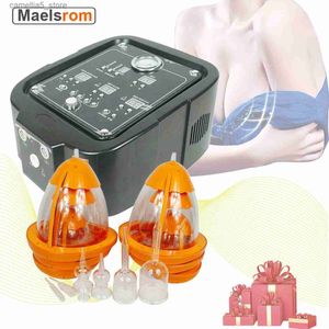 Breastpumps 6 Cups Vacuum Cups Breast Enhancer Machine Body Massager With Massage Nipple Enlargement Equipment Breast pump Repair Elasticity Q231120