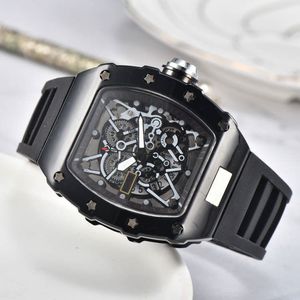 Последняя индивидуальность мода смотрит имитация керамическая винная бочка тип часа черного циферблата Quartz Watch