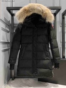 canada jacket veste canada Canadian Windproof Goose Mid Length Version Puffer Jacket Winter Thick Warm Coats mens Streetwear zavetti canada goode jacket 1 ZMVR