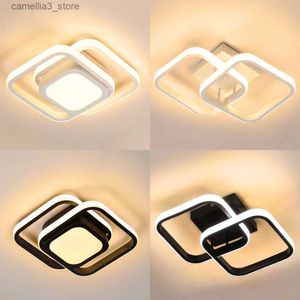 Ceiling Lights LED Aisle Ceiling Lights Modern Style LED Surface Home Light for Bedroom Living Room Corridor Light Balcony Kitchen Home Lights Q231125