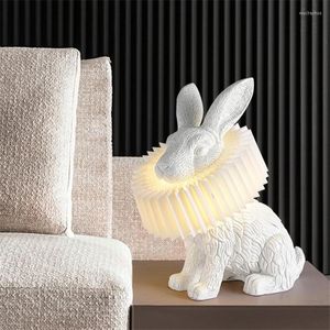 Lampy stołowe nordycka lampa LED Lampa LED Nowoczesna sypialnia sztuka sztuka kreatywna wystrój salonu dzieci biurka