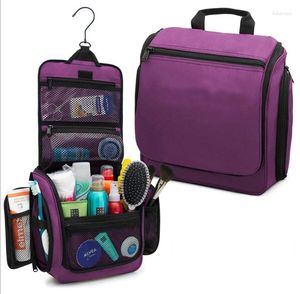 Storage Boxes Portable Toiletry Bag Travel Cosmetic Organizer Make Up Wash