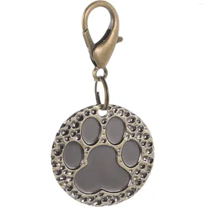 Collari per cani Etichetta per incisione dell'elenco degli animali domestici Etichetta per gatti Forniture personalizzate per cuccioli Animali domestici Ornamento anti-smarrimento Fai-da-te