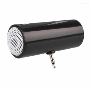 Combination Speakers 3.5mm Jack Stereo Mini Speaker Portable MP3 Music Player Loudspeaker For Mobile Phone Tablet PC-Black